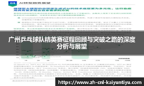 广州乒乓球队精英赛征程回顾与突破之路的深度分析与展望